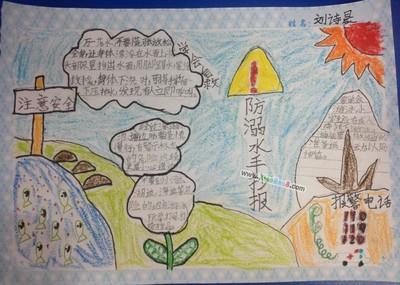 三四年级防溺水手抄报(一年级防溺水手抄报简单一些)（三、四年级学生防溺水手册手写本（一年级学生防溺水手册手写本比较简单）文章) 