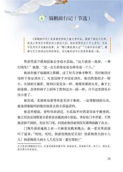 骑鹅旅行记的梗概