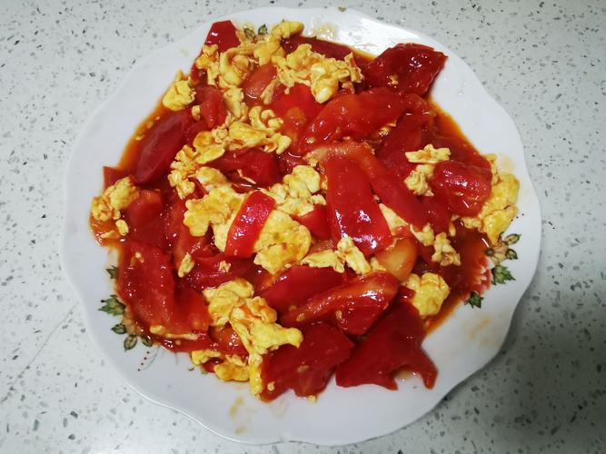 西红柿炒鸡蛋