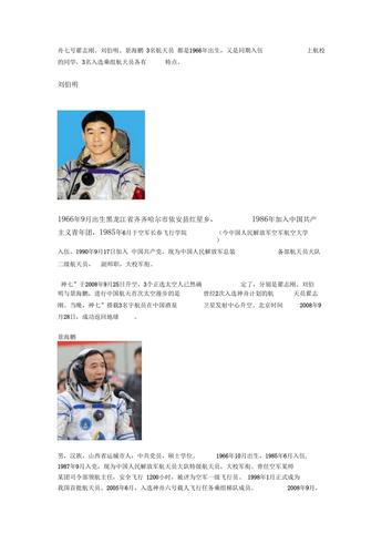 中国航天人物