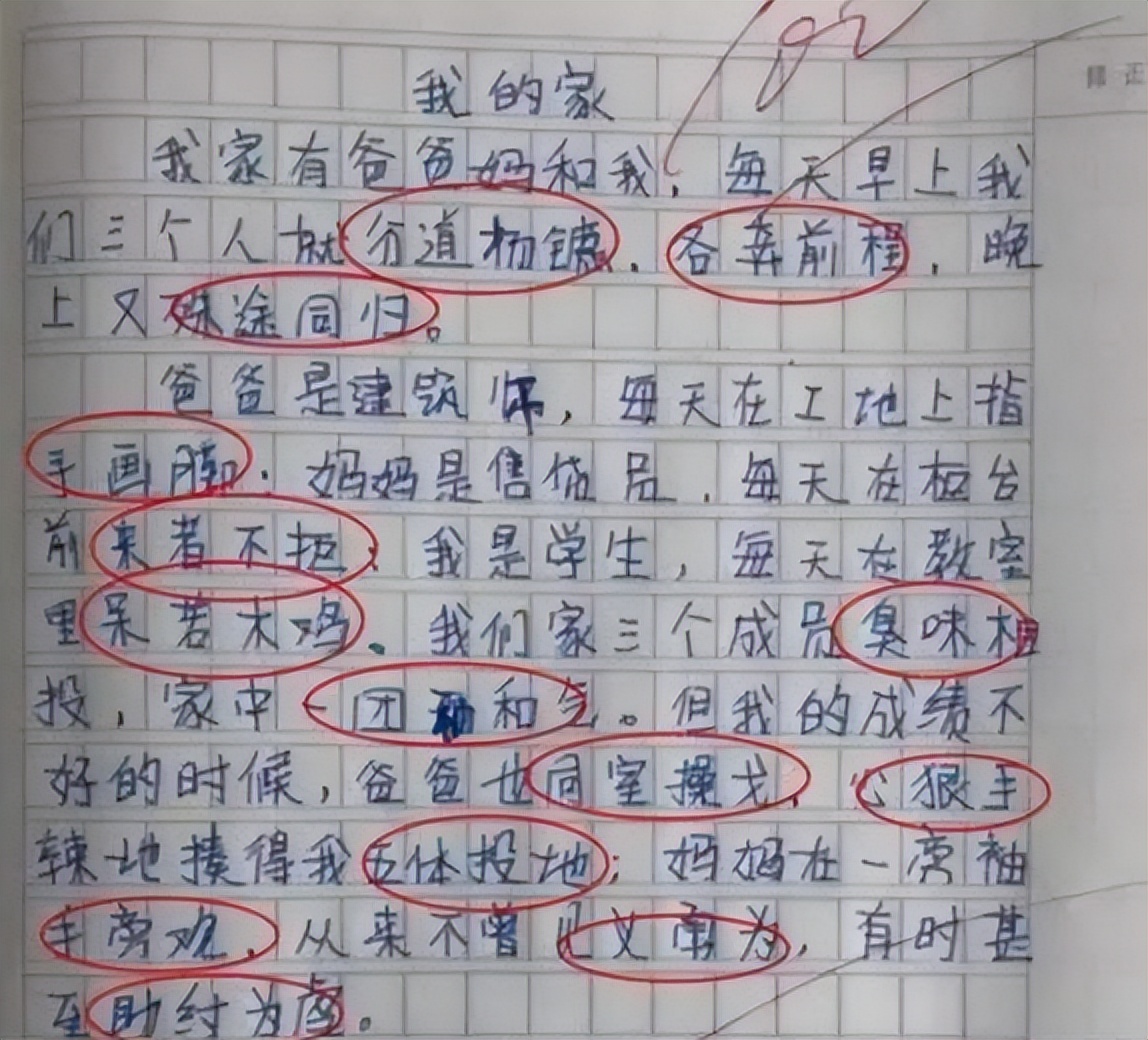 小学生作文《我的理想》,脑回路清奇,老师:希望你不要来真的