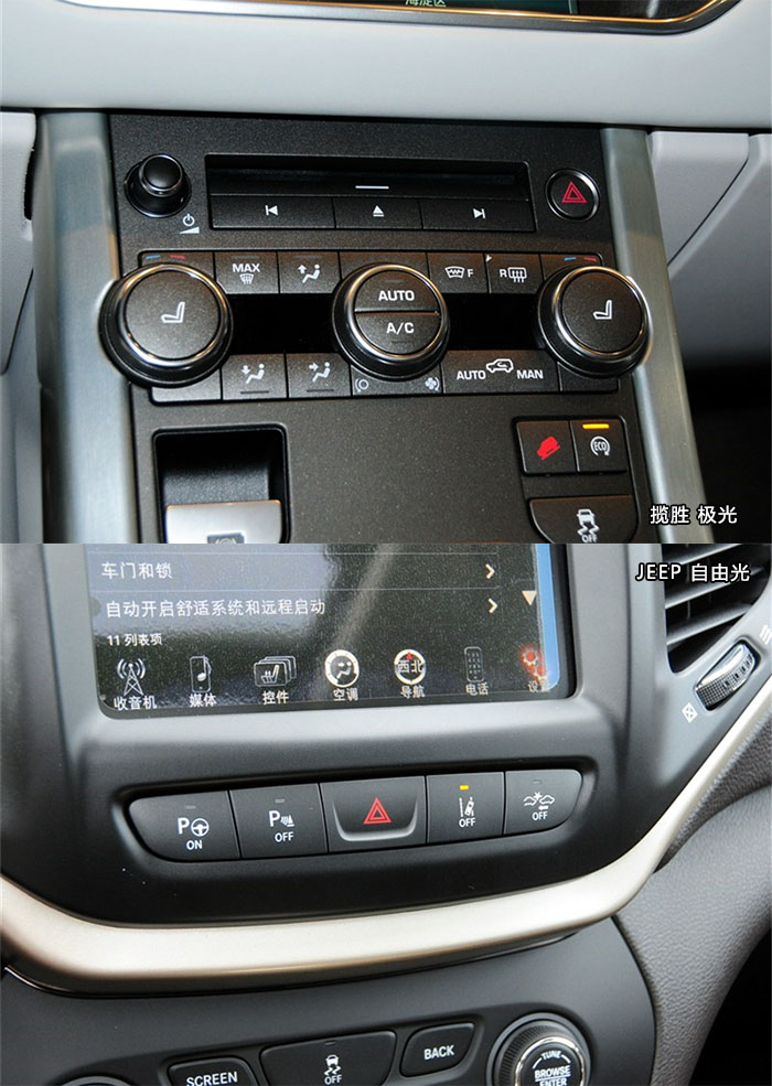 你的最爱是哪道光 国产极光对比JEEP自由光