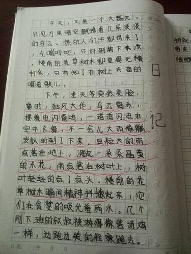 日记200字左右