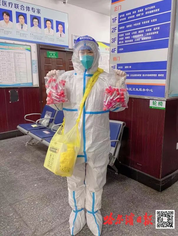 每天暴走4万步！核酸采集一线，“提灯女神”度过难忘生日