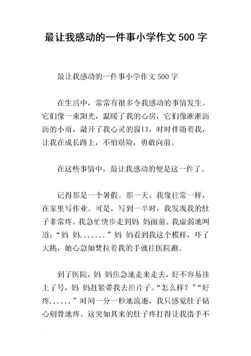 我再也不了作文500字