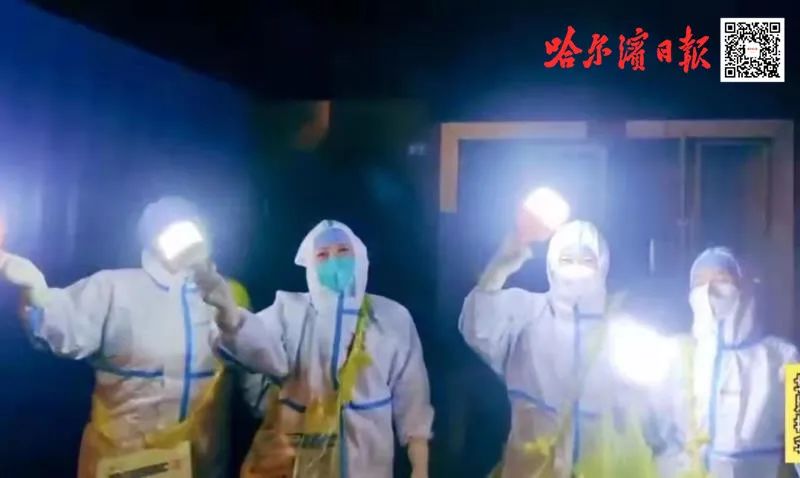 每天暴走4万步！核酸采集一线，“提灯女神”度过难忘生日