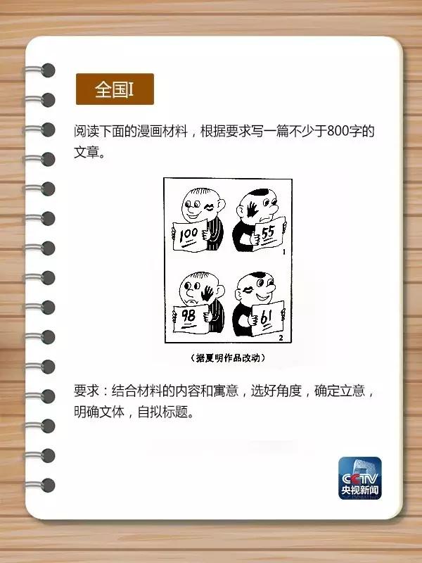 2016年全国高考作文题大全！看到河南的我哭了