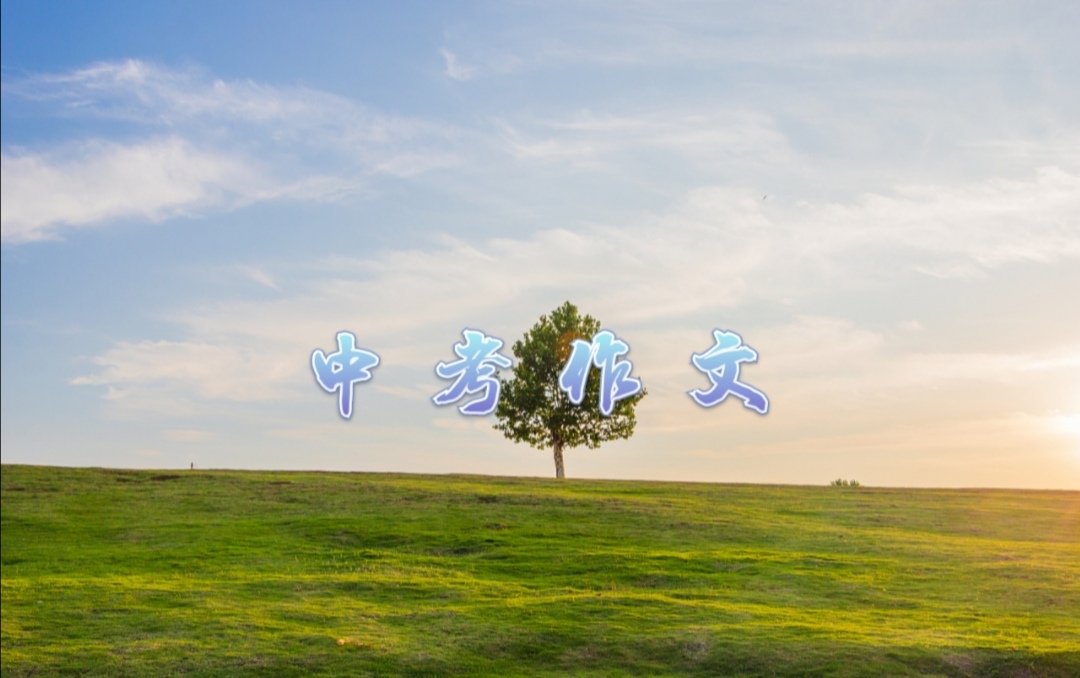 两篇关于“感恩”的美文《走过,才明白》,中考满分作文的范文