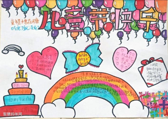 六一儿童节绘画六年级水平