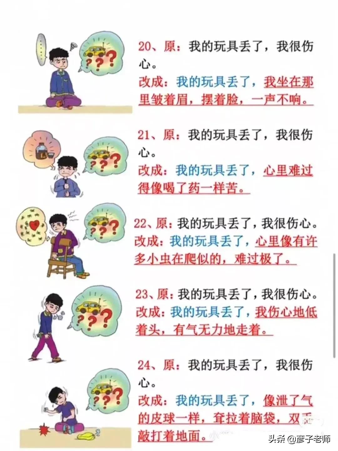 作文启蒙:一二年级作文启蒙篇(建议给一二年级的小朋友收藏)