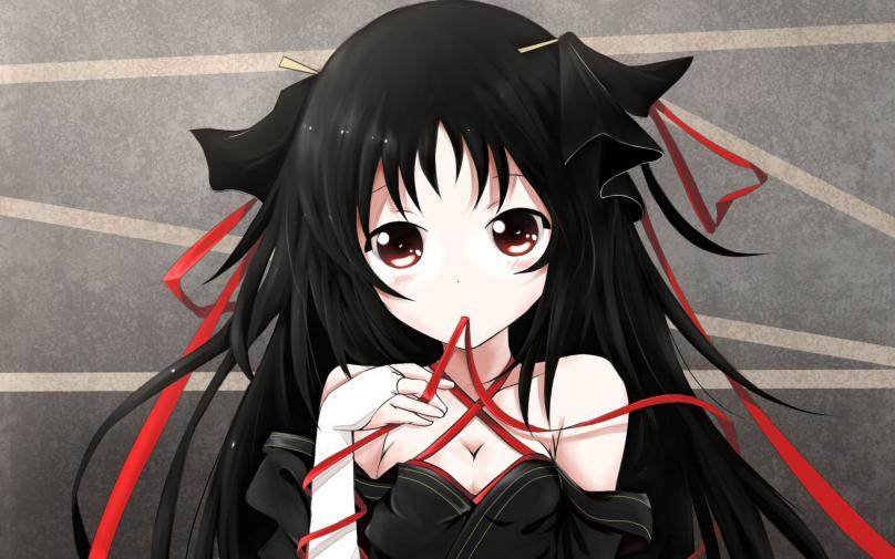 动漫中那些色色的可爱女孩,让人忍不住想推倒!