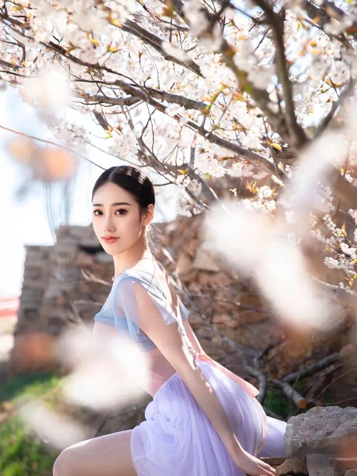 芭蕾写真|樱花树下的约定