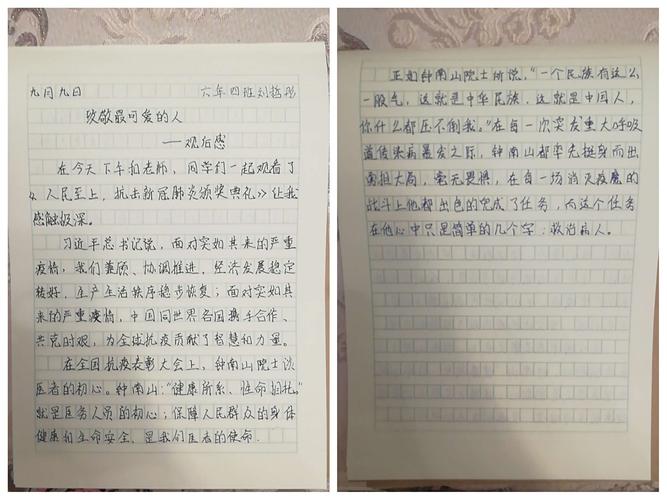 最可爱的人观后感