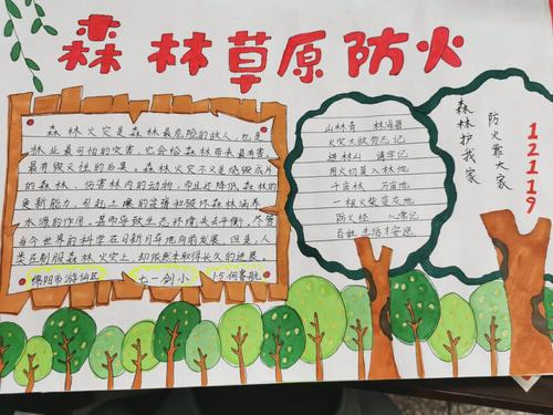 森林防火手抄报(森林防火手抄报图片简单又漂亮)（森林防火手抄报（森林防火手抄报图片简单又漂亮）文章) 