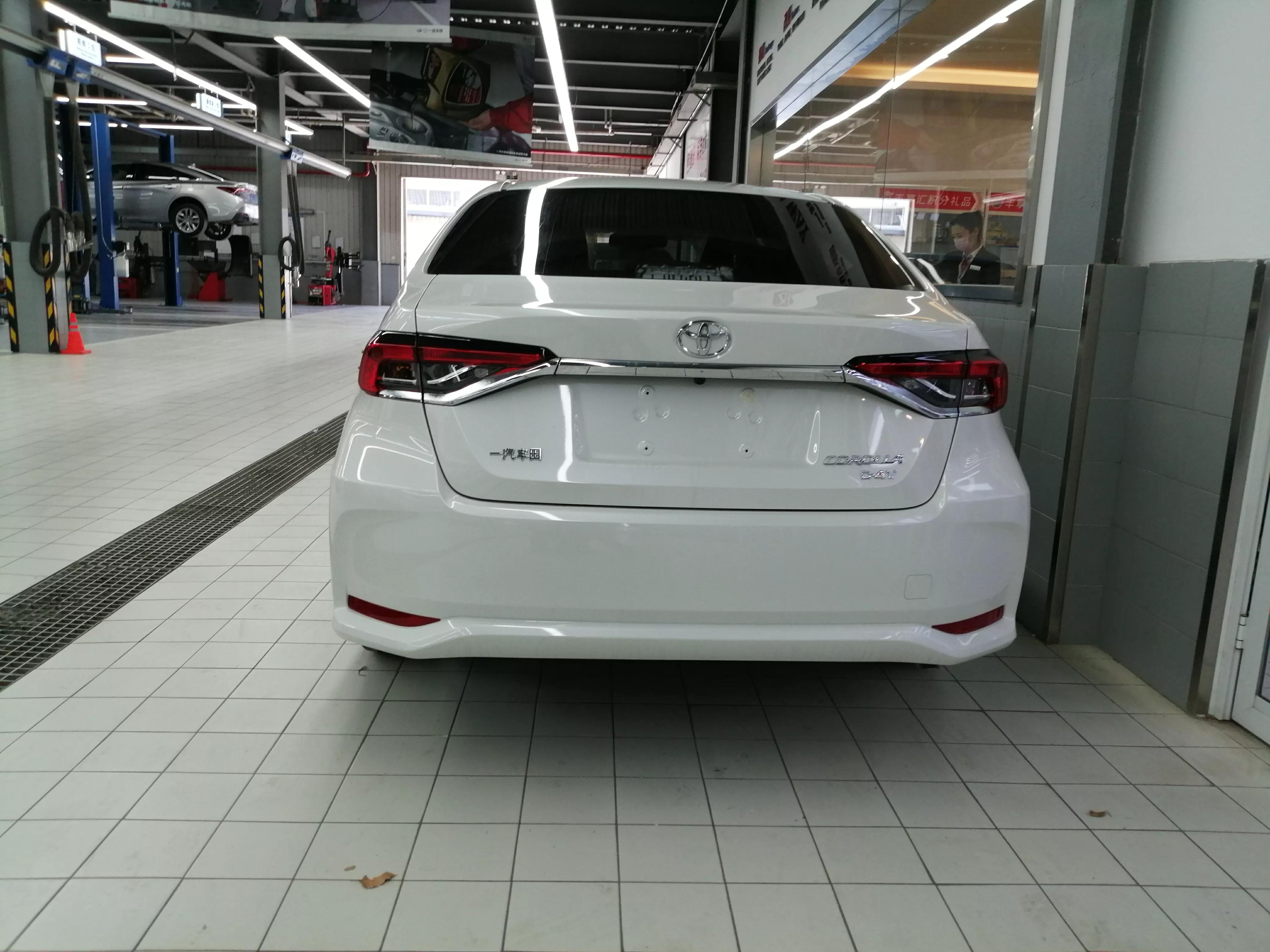 同事买了卡罗拉，听他对你说