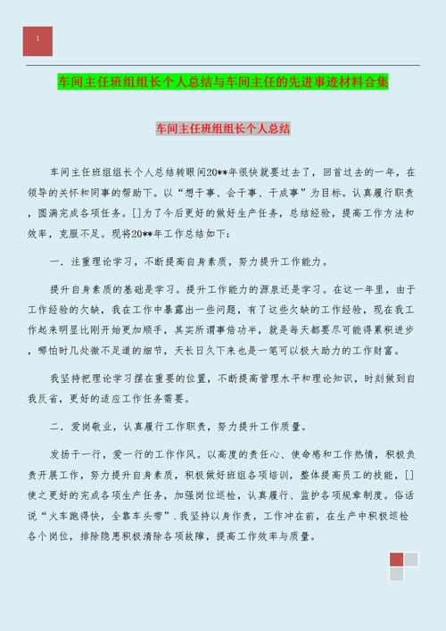 优秀个人主要事迹