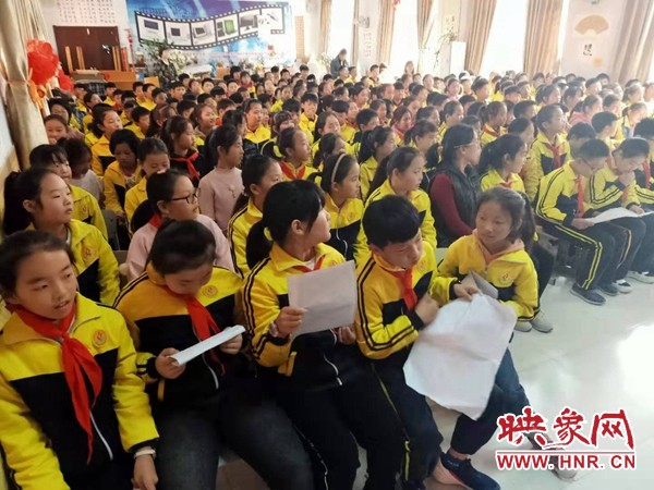 享汉字之美作文雅少年 开封市化建小学第四届汉字听写大赛