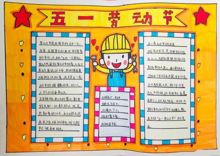 劳动节手抄报内容