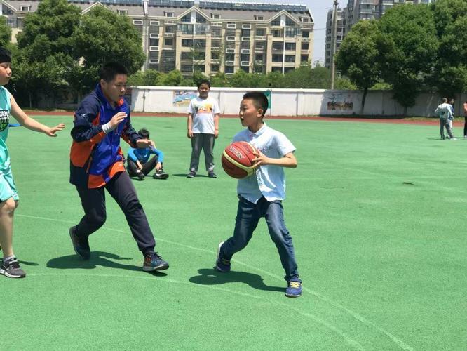 我学会了打篮球